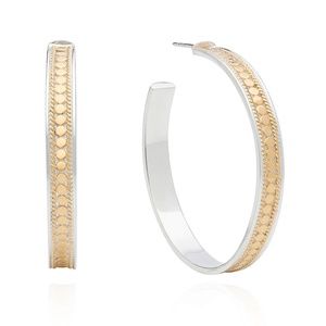Anna Beck Medium Hoop Stud Earrings